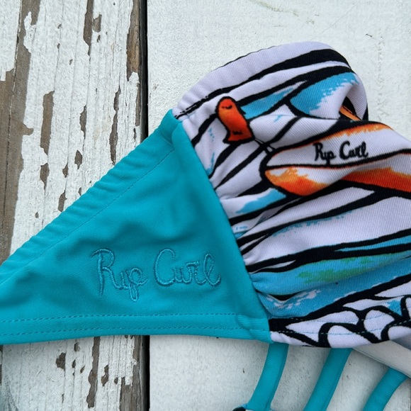 Rip Curl Strapless Bikini Top Artwork by Heather Brown - Picture 2 of 7